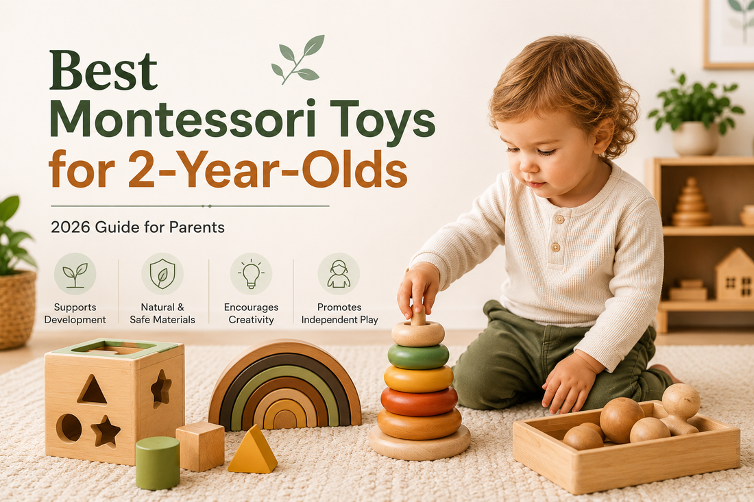 Best Montessori toys for 2 year olds – wooden educational toys for toddlers