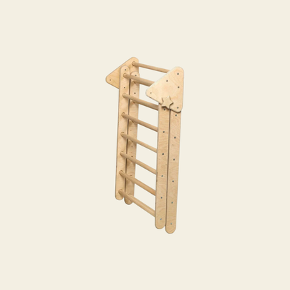 foldable wooden climbing triangle for toddlers indoor play