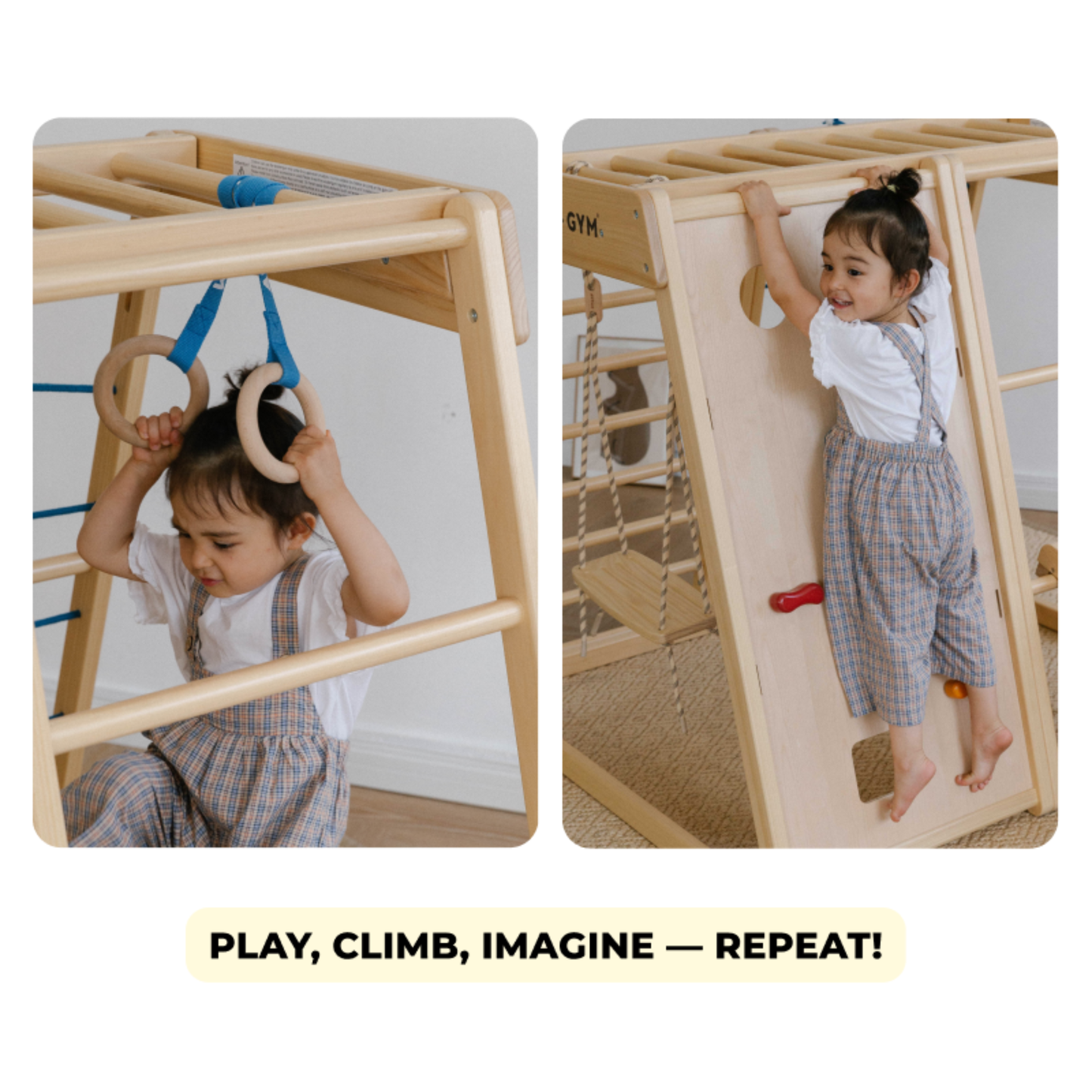 kids indoor climbing set for active play